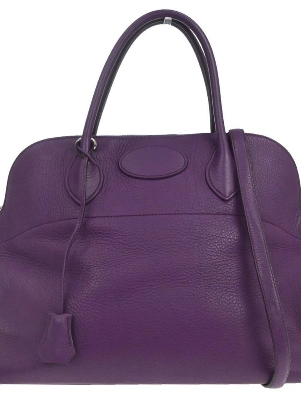Hermes Ultra violet Taurillon Bolide 35 2way Handbag